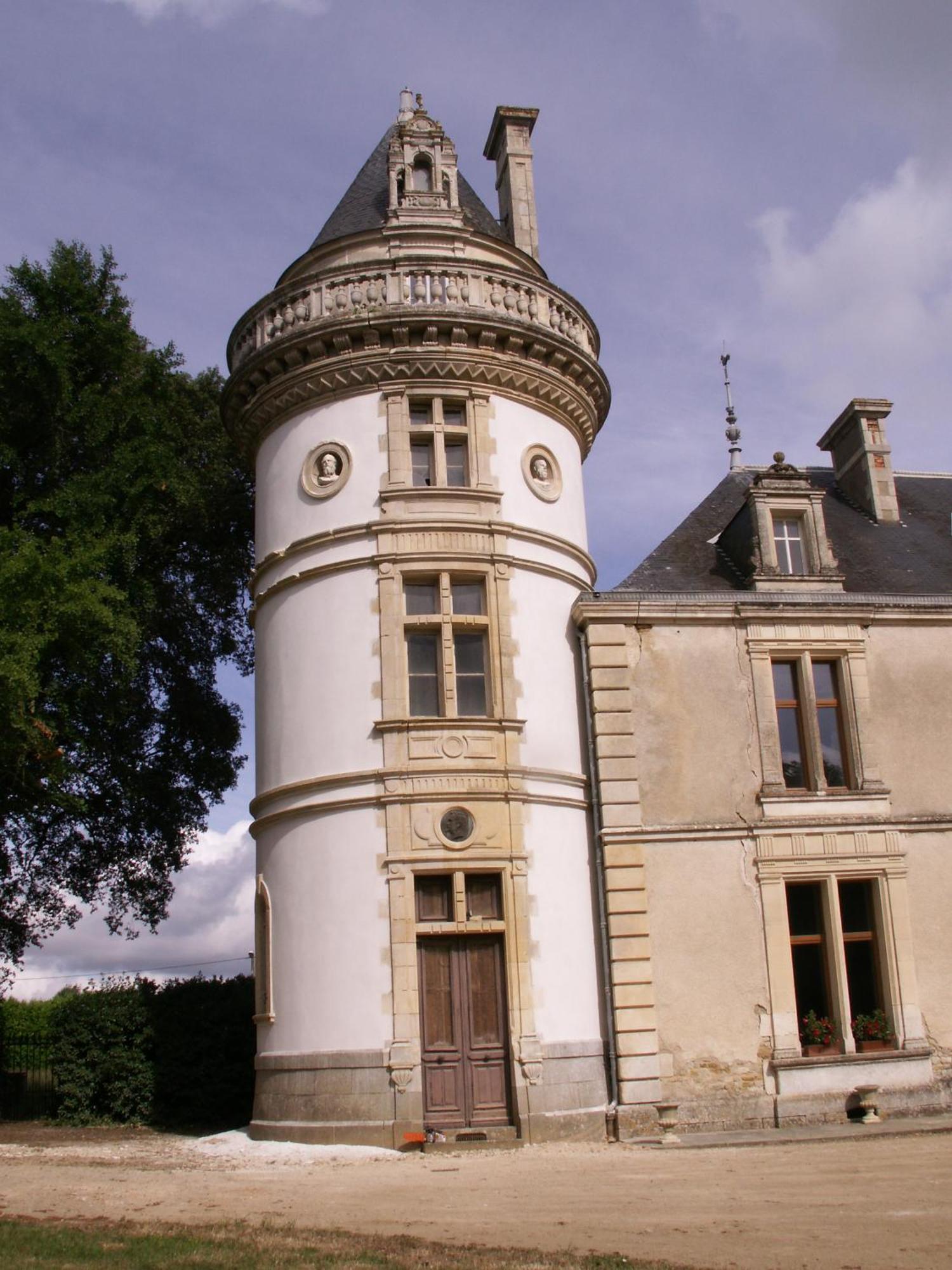 Chateau De La Court D'Aron Saint-Cyr-en-Talmondais Bagian luar foto